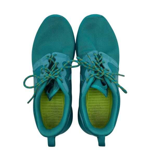 NIKE Womens Roshe Run Shoes Hyperfuse HYP Mint Green 642233-300 US 7.5 - Picture 9 of 11